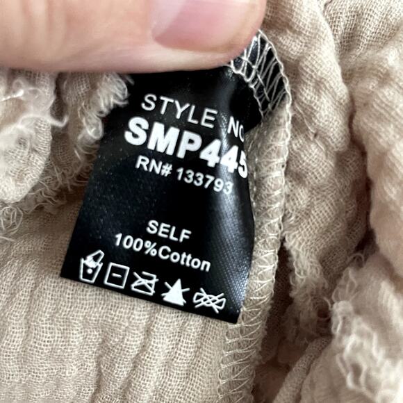 POL Ruffled Cotton Shorts NWOT Med boho fairy western - Picture 5 of 5